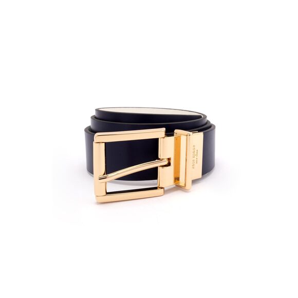 8911 Women's 1.25 Inch Reversible Belt Smooth Split Leather Accessory
